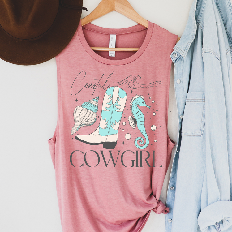 Coastal Cowgirl Summer Tank Top