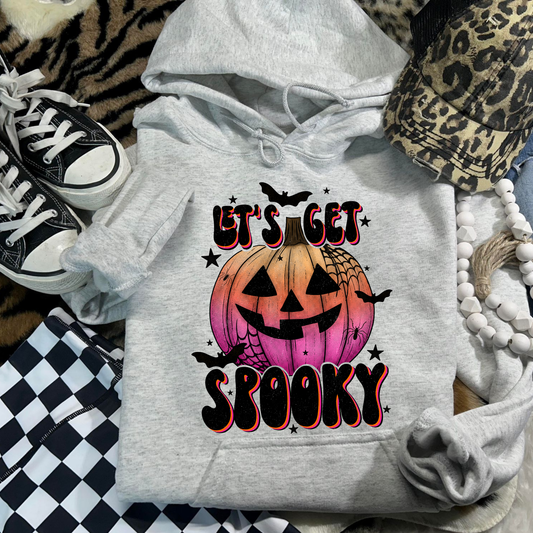 Lets Get Spooky Halloween Hoodie