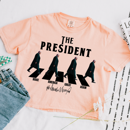 The President Comfort Colors Graphic Tee