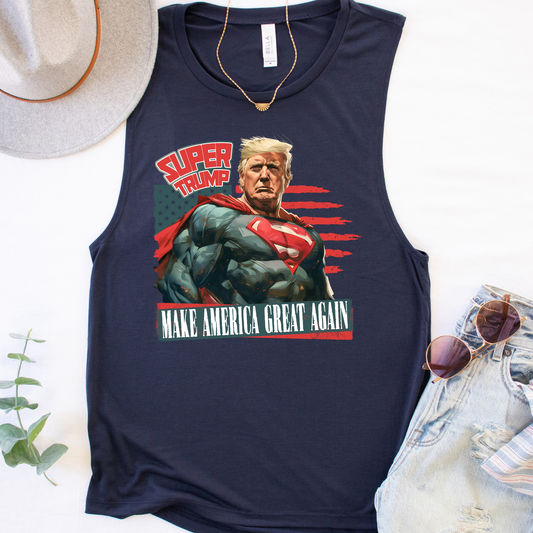 Super Trump Political Tank Top