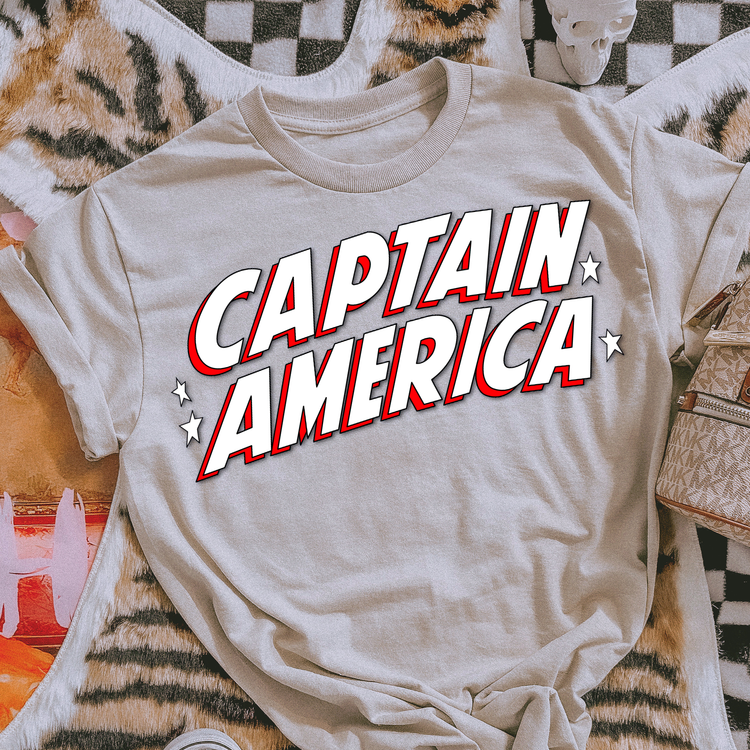 Captain America Graphic Tee