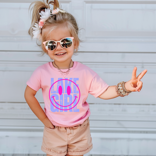 Lake Girl Kid Summer Graphic Tee