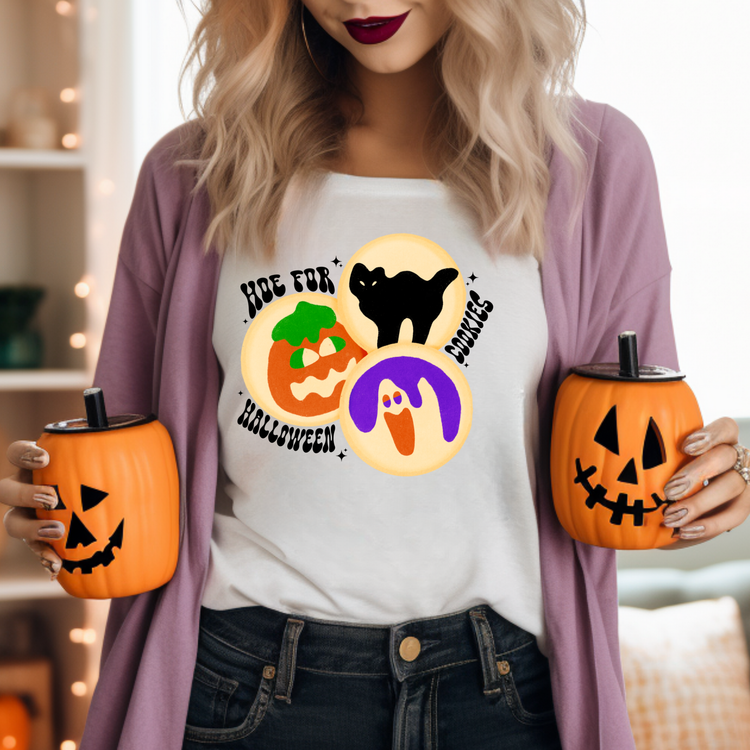 Halloween Cookies Adult Graphic Tee