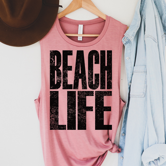 Beach Life Summer Tank Top