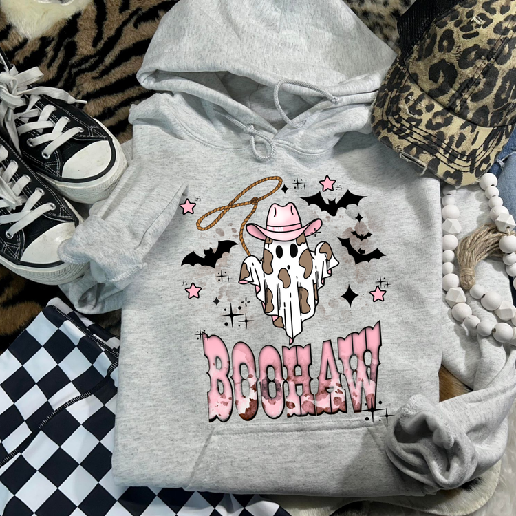 Boo Haw Halloween Hoodie