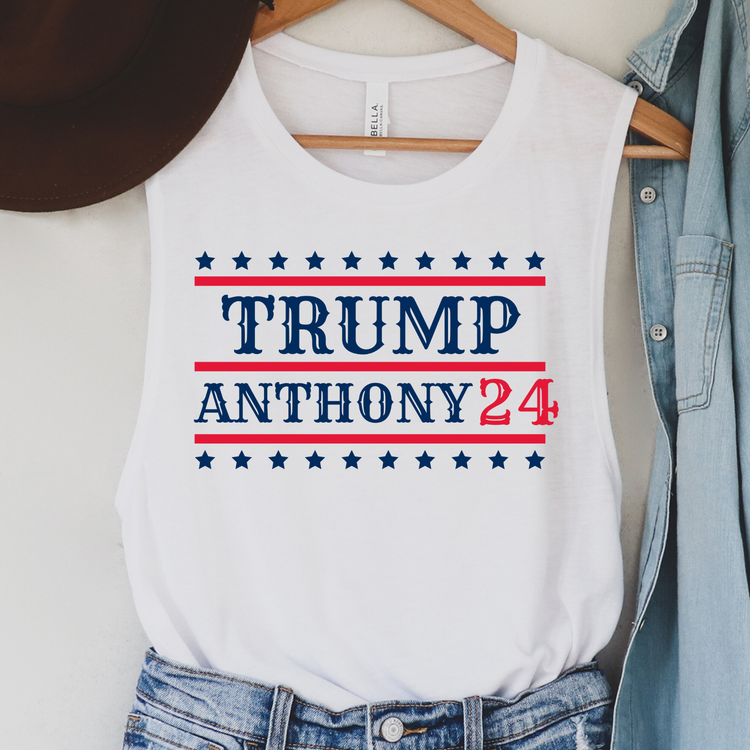 Trump/Anthony 24 That Political Tank Top