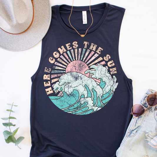 Here Comes The Sun Summer Tank Top