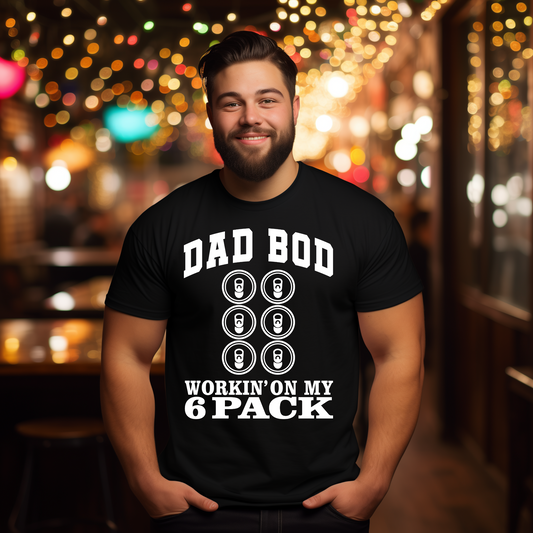 Dad Bod Father's Day Graphic Tee