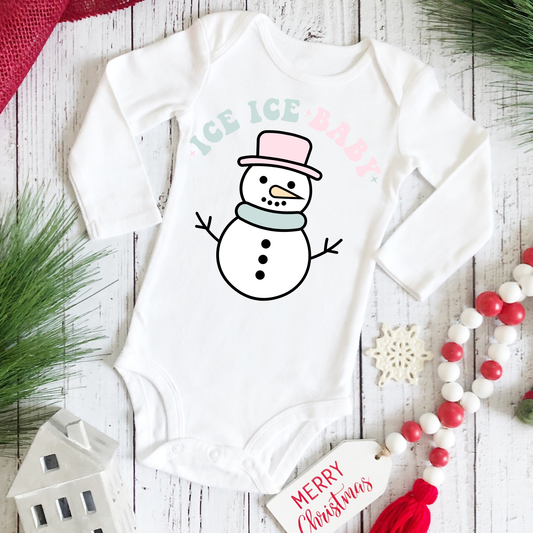 Ice Ice Baby Christmas Onesie