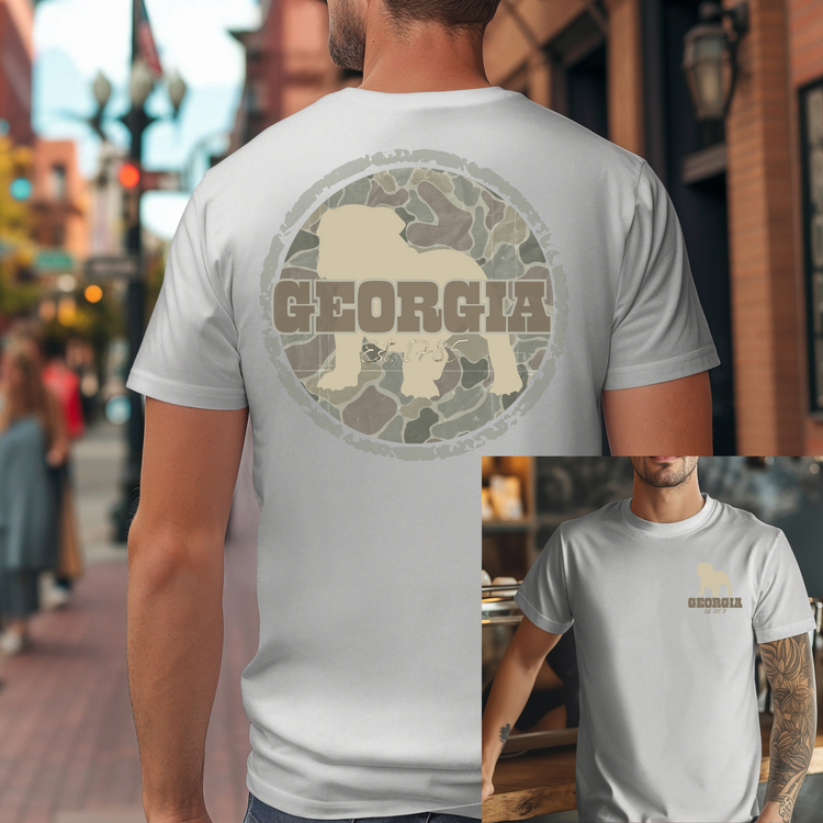 Georgia Mens Football Graphic Tee