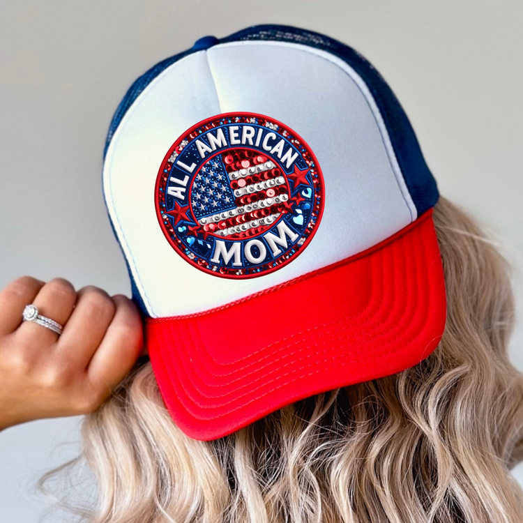 All American Mom Otto Trucker Hat