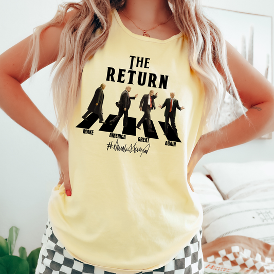 The Return Comfort Colors Tank Top