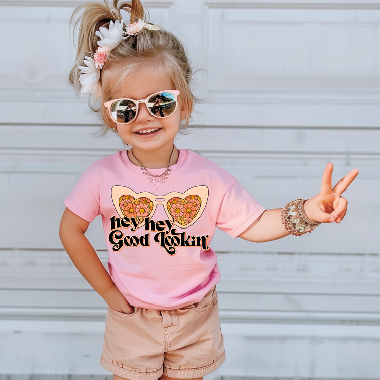 Hey Good Lookin Kids Summer Graphic Tee