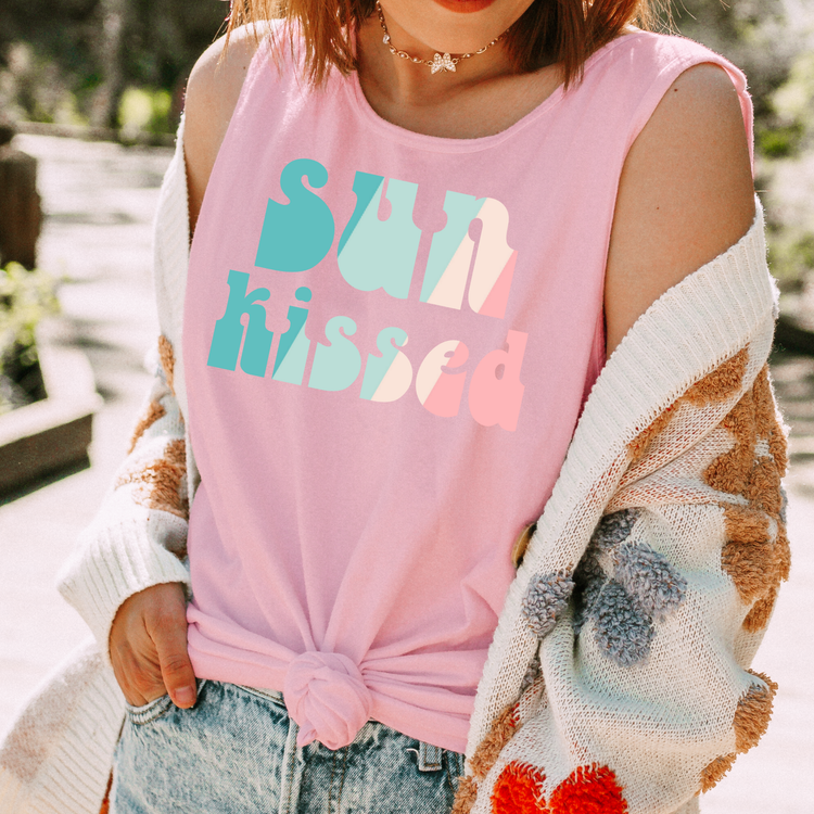 Sunkissed Comfort Colors Tank Top