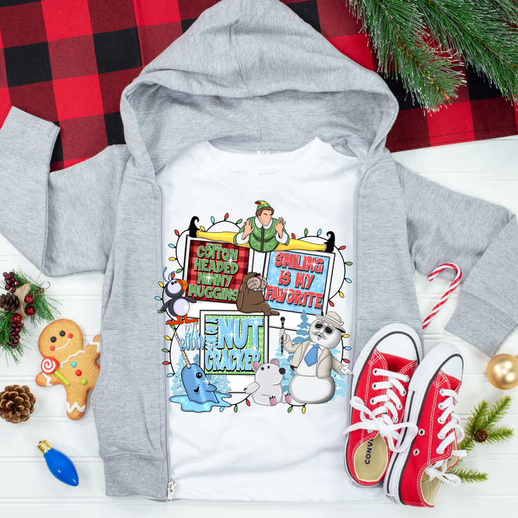 Cotton Headed Ninny Muggins' Christmas Kids Graphic Tee