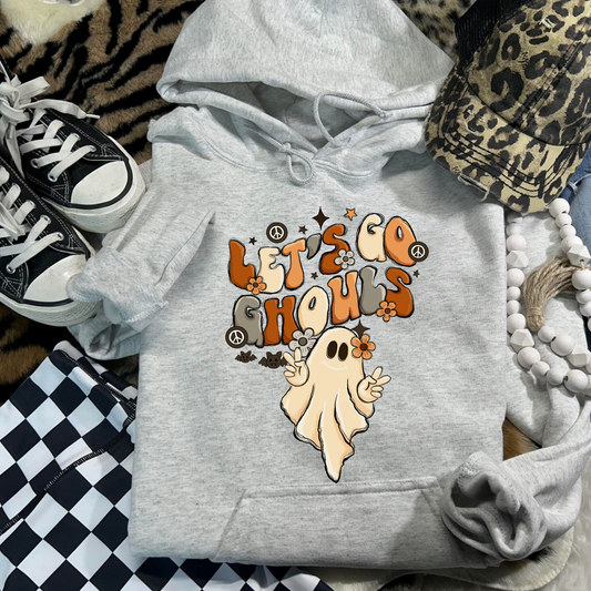 Lets Go Ghouls Halloween Hoodie