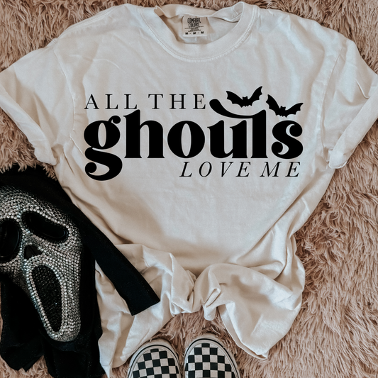 All The Ghouls Love Me Comfort Colors Graphic Tee