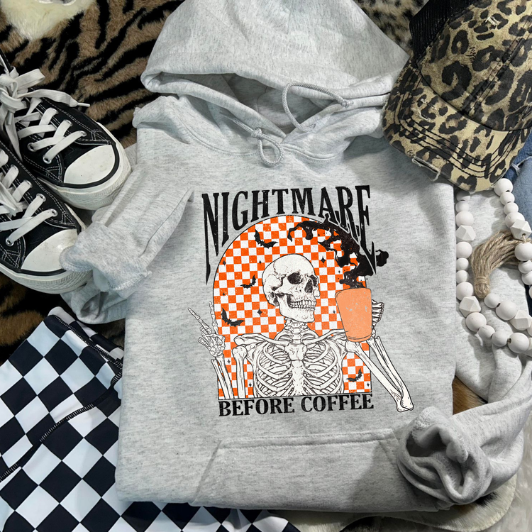 Nightmare Before Coffee Hoodie