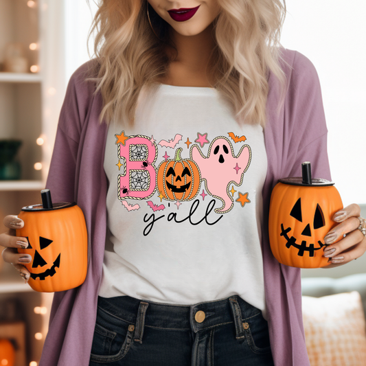 Boo Yall Adult Graphic Tee