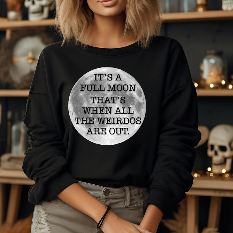 Full Moon Halloween Sweatshirt