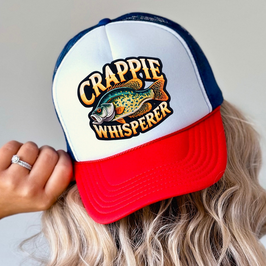 Crappie Whisperer Otto Trucker Hat