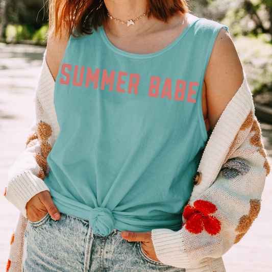 Summer Babe Comfort Colors Tank Top