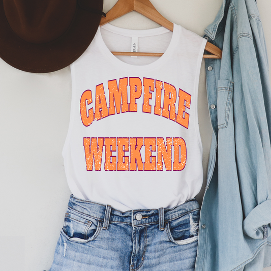 Campfire Weekend Summer Tank Top