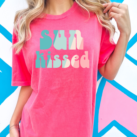 Sun Kissed Summer Comfort Colors Graphic Tee