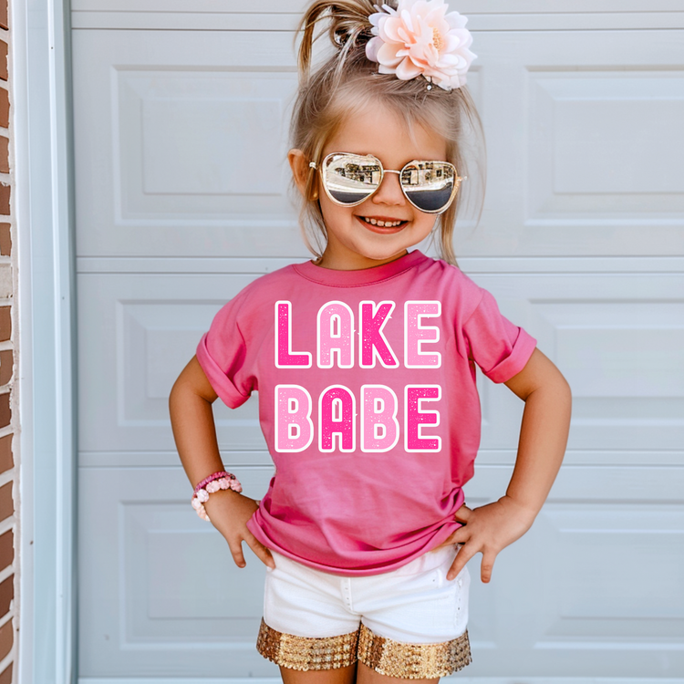 Lake Babe Kids Summer Graphic Tee