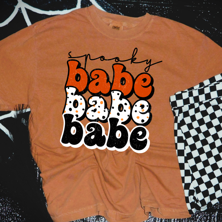 Spooky Babe Comfort Colors Graphic Tee