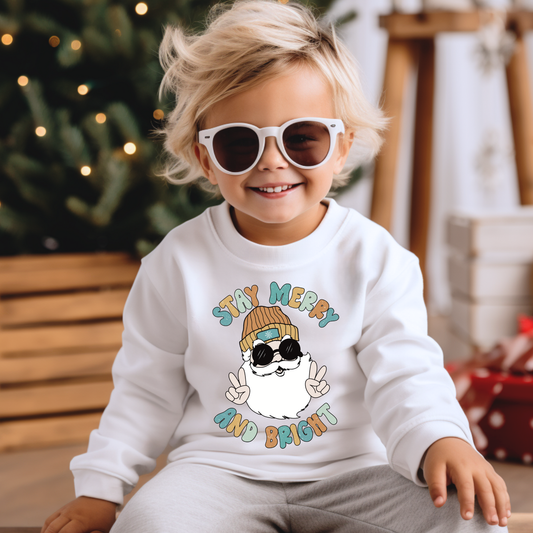 Bright Christmas Kids Sweatshirt