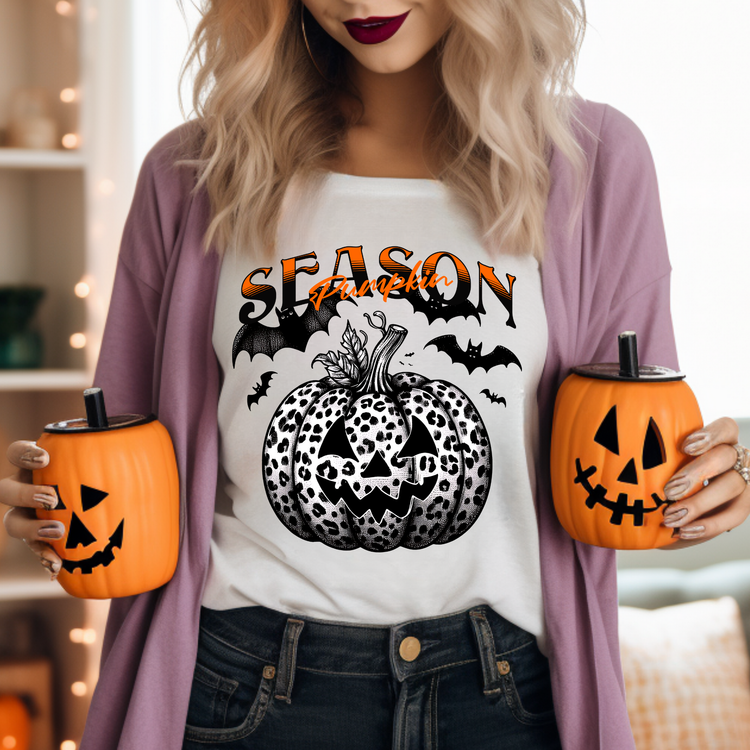 Pumkin Season Adult Graphic Tee