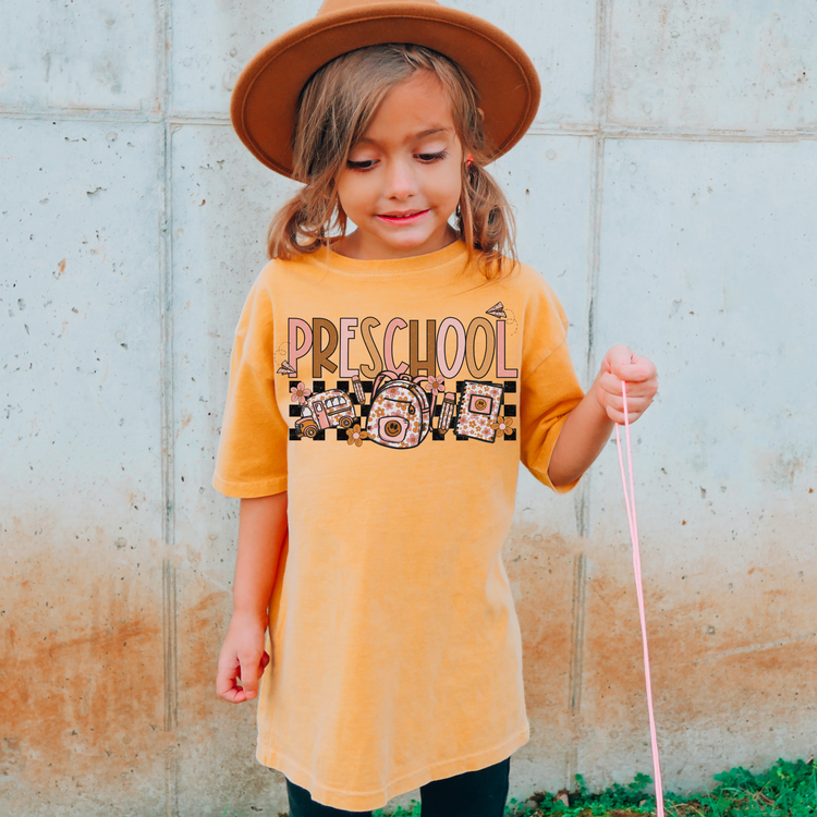 PreSchool Comfort Colors Youth Graphic Tee