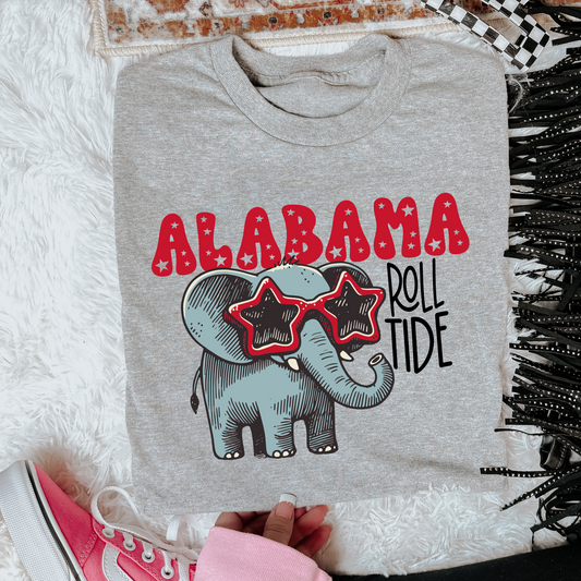 Alabama Roll Tide Football Graphic Tee