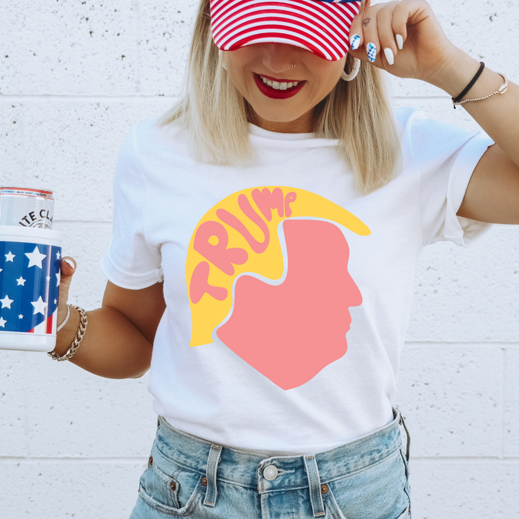 Trump Pink Graphic Tee