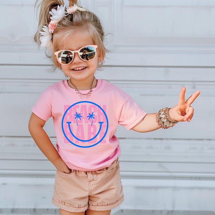 Beach Babe Kids Summer Graphic Tee