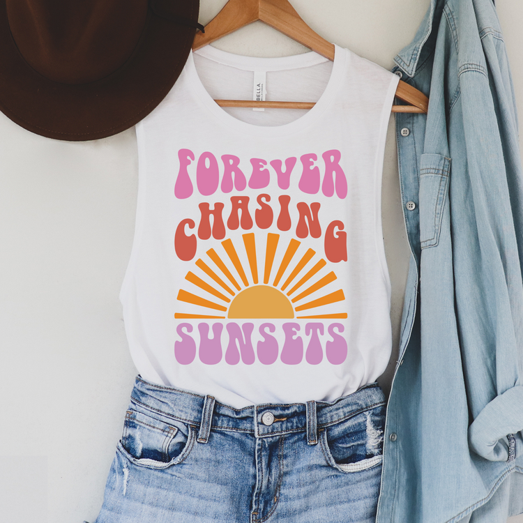 Forever Chasing Sunsets Tank Top