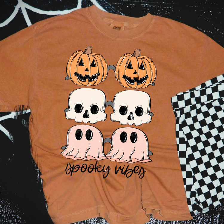 Spooky Vibes Comfort Colors Graphic Tee