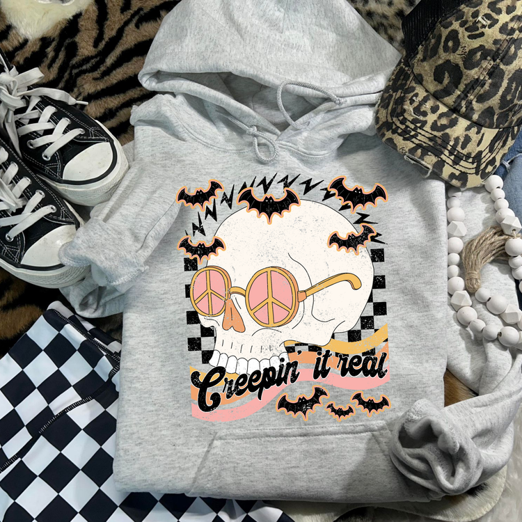 Creepin It Real Halloween Hoodie