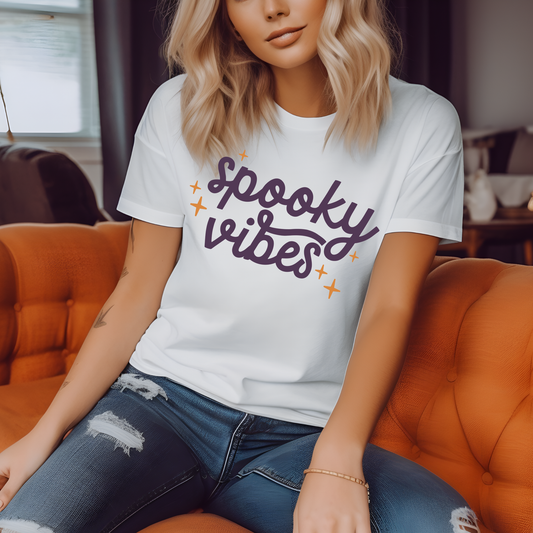 Spooky Vibes Adult Graphic Tee