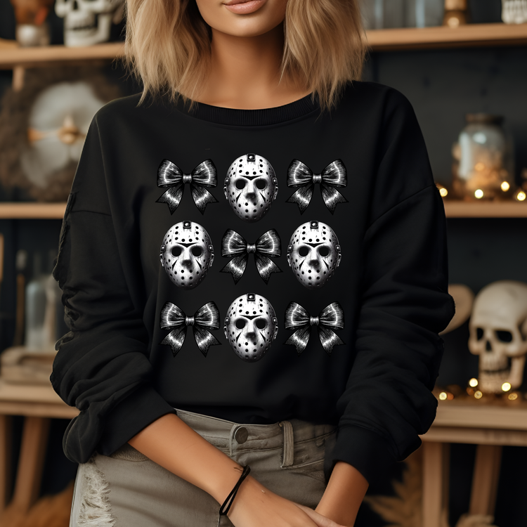 Bow Jason Halloween Sweatshirt