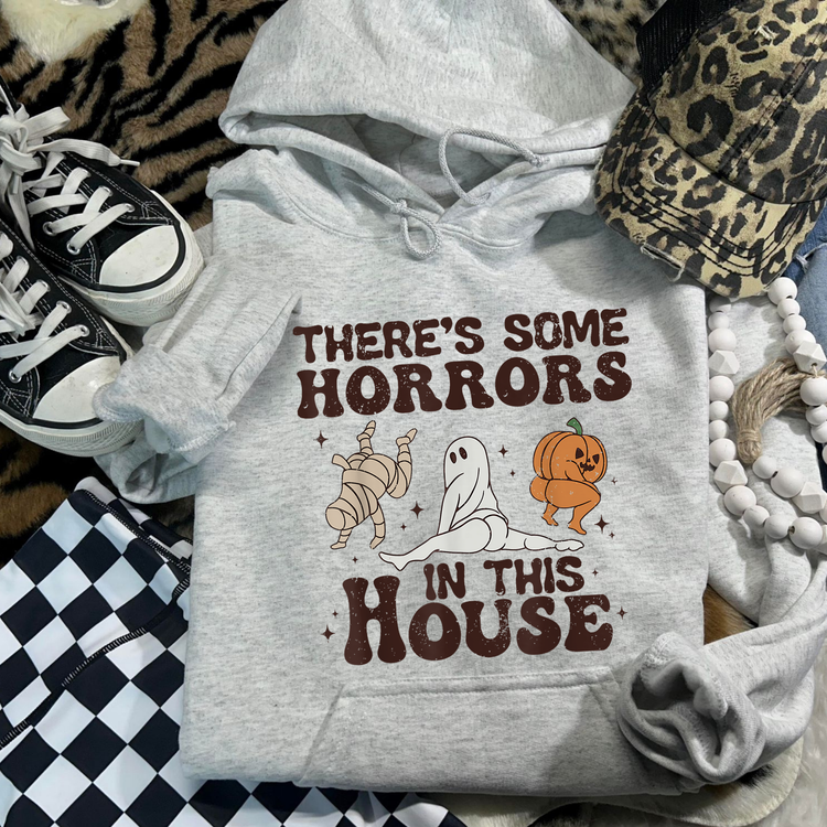 Theres Some Horrors In This House Halloween Hoodie