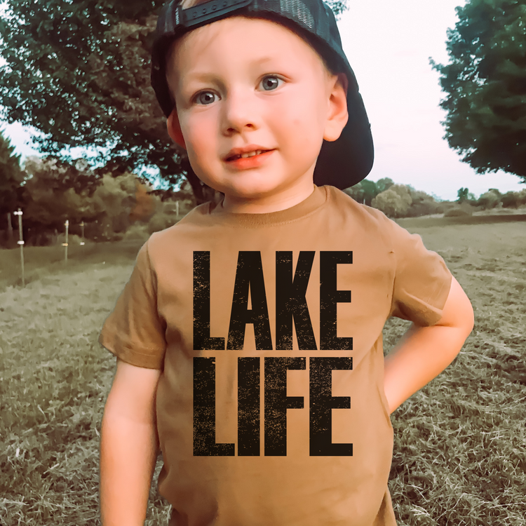 Lake Life Kid Summer Graphic Tee