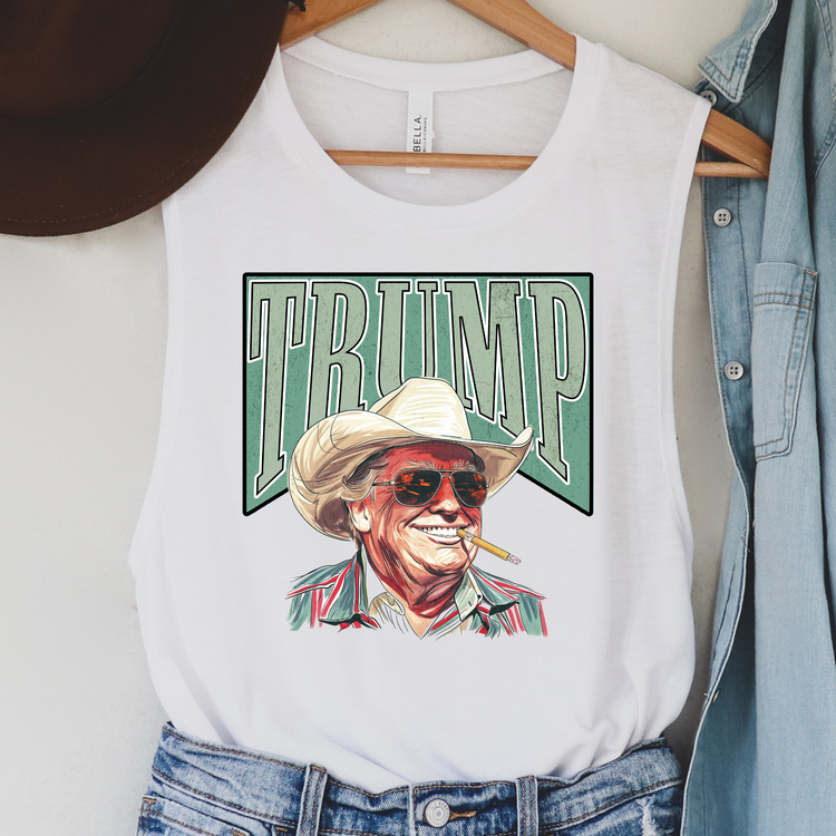 Country Trump Political Tank Top