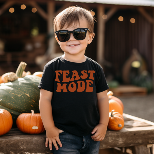 Feast Mode Fall Kids Graphic Tee