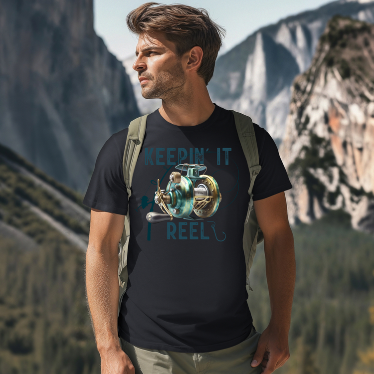 Mens Keepin' It Reel Graphic Tee