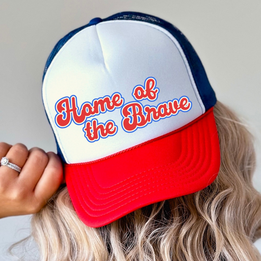 Home Of The Brave Otto Trucker Hat