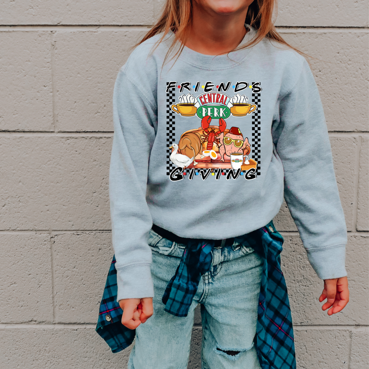 Friendsgiving Kids Sweatshirt