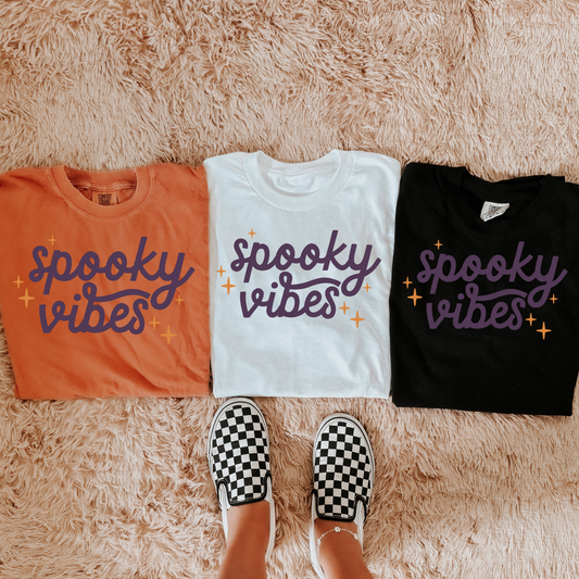 Spooky Vibes Comfort Colors Graphic Tee