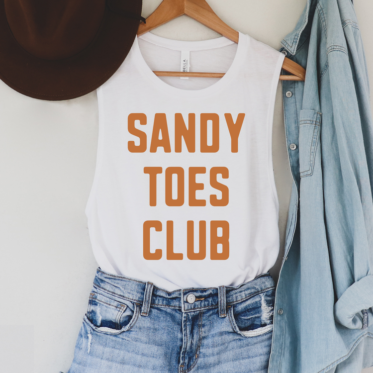 Sandy Toes Club Tank Top